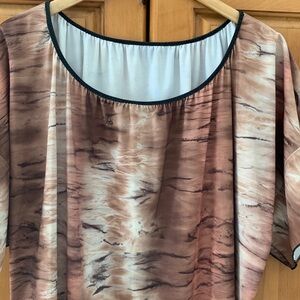 Brown Women's Top 2X